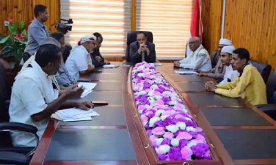 المحافظ بن ماضي يؤكد أهمية استقرار العملية التعليمية والاستعداد الجيد للعام الدراسي القادم