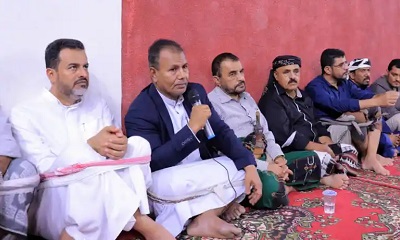 الوكيل العامري يشارك أبناء مديرية ساه أمسيتهم الرمضانية
