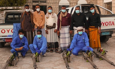 مدير الصحة في بروم ميفع يدشن حملة الرش الضبابي ضد حشرة البعوض في المديرية