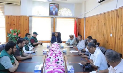 الوكيل العامري يلتقي بوفد من مركز الملك سلمان للإغاثةوالأعمال الإنسانية