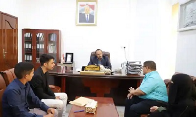 المحافظ بن ماضي يشيد بوعي شباب المحافظة بممارسة العمل التطوعي لخدمة المجتمع