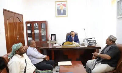 محافظ حضرموت يؤكد أهمية المسرح والفقرات التمثيلية الهادفة في بناء المجتمعات المتحضرة وترسيخ المبادئ الانسانية النبيلة