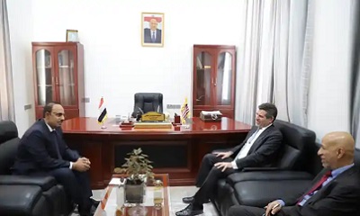 محافظ حضرموت يبحث بالمكلا مع سفير الولايات المتحدة الأمريكية مستجدات الأوضاع وأوجه دعم الأمن ومكافحة الإرهاب