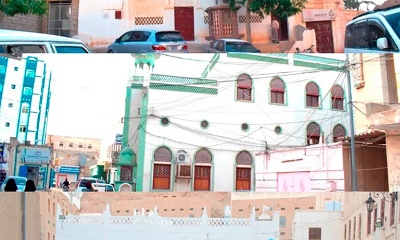 أول جامع بمدينة سيئون مسجد عبدالله باكثير ومسجد باصفار وزاوية العلامة محمد بن هادي يختتمن ختائم مساجد مدينة سيئون ليلة 29 من رمضان