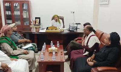 عدد من مناصب حضرموت تقدم التهاني لمحافظ حضرموت السيد مبخوت بن ماضي