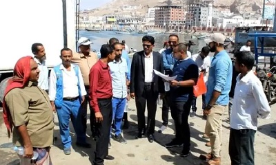 بايعشوت يحضر تسليم مشروع المرحلة الثانية من إعادة تأهيل مركز الإنزال السمكي بالسوق المركزي بالشرج