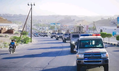 وصول قيادات المجلس الانتقالي للمكلا للمشاركة في الدورة السادسة للجمعية الوطنية