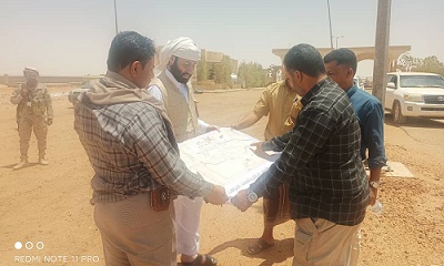 الصيعري يلتقي بفريق الرقابة الحدودي في وزارة الداخلية لتحسين آلية العمل