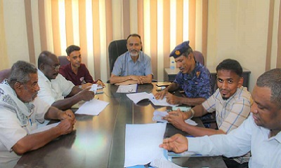 مدير عام بروم ميفع يترأس إجتماع المكتب التنفيذي بالمديرية