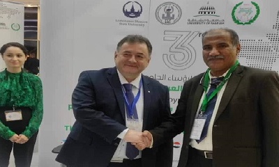 جامعة سيئون توقع اتفاقيتي شراكة مع جامعات روسية