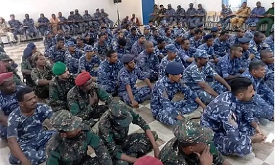 إدارة التدريب والتأهيل وإدارة التوجيه المعنوي والعلاقات العامة بأمن وشرطة ساحل حضرموت تنفذ محاضرة توعوية