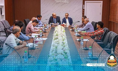 مدير تربية ساحل حضرموت يلتقي بوفدِ وزارة التربية والتعليم ومعه وفد إدارة (مشروع استعادة التعليم والتعلم)