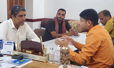 مدير عام مديرية شبام يفصح عن بعض المفاجئات في الخطة القادمة للسلطة المحلية ويناقش تحديث الخطة الخمسية مع نقابة المهندسين