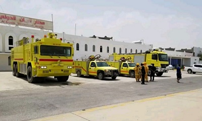 دعمٌ إماراتي جديد لتعزيز النشاط الملاحي بميناء الريان الجوي بالمكلا وتدشين خط "الريان - الغيظة"