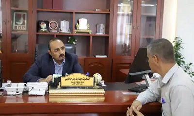 محافظ حضرموت يناقش التدخلات لمعالجة مشكلة الجفاف والكهرباء وتحضيرات مديرية غيل باوزير لمهرجان البلدة