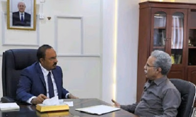 محافظ حضرموت يوجه بتعزيز كهرباء مديرية دوعن بـ 300 ألف لتر ديزل شهريًا لتحسين الخدمة للمواطنين