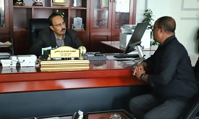 محافظ حضرموت يؤكد أهمية دور الجهاز المركزي للرقابة والمحاسبة في مكافحة الفساد ورصد التجاوزات المالية والإدارية في كافة مرافق الدولة 