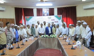 الوكيل العامري يشهد تكريم المتقاعدين بديوان الادارة العامة بمكتب وزارة الصحة بوادي وصحراء حضرموت 