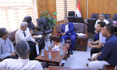 الوكيل العامري يطلع على التحضيرات لإقامة المؤتمر العلمي الخامس بمدينة سيئون