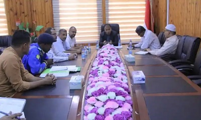 وكيل المحافظة يطلع على التصور الاولي لمشروع إنشاء مركز للإنذار المبكر لحماية مدينة شبام من كوارث السيول