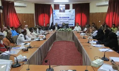 الوكيل العامري يدشن الدورة التدريبية: حقوق وواجبات الجمعيات والمؤسسات الأهلية ومواردها المالية