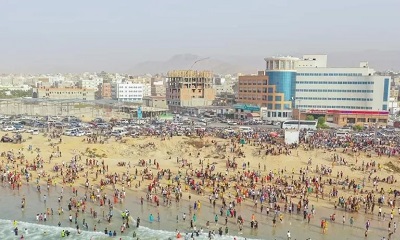 تدفق كبير وارتفاع نسبة ملء الفنادق والوحدات السياحية بالمكلا .. عودة مهرجان “البلدة” السياحي يحرّك عجلة السياحة بالمكلا ومدن الساحل الحضرمي