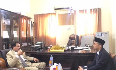 مدير عام مكتب وزارة الخارجية وشؤون المغتربين يلتقي بالوفد الاندونيسي الذي يزور حضرموت حاليا
