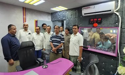 الوكيل العامري يتفقد اذاعة سيئون بعد انتقالها للمقر الجديد ويطلع على تحضيرات الاحتفال باليوبيل الذهبي للإذاعة