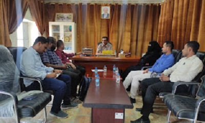 مدير عام مديرية القطن يلتقي مدير عام مكتب وزارة حقوق الانسان بالوادي والصحراء