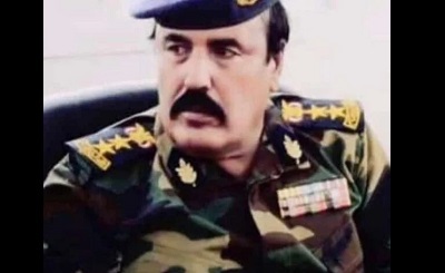 اللواء الركن البحسني يعزي بوفاة مدير أمن مديرية رخية بحضرموت