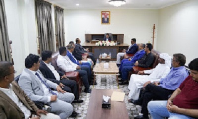 النائب البحسني يطلع على نشاط السلطة المحلية بحضرموت