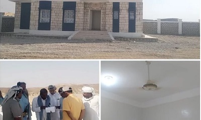 المجلس المحلي بمديرية السوم يجري عملية الاستلام الابتدائي لمشروع بناء مركز الأمومة والطفولة بمنطقة وعشه ( قفول )