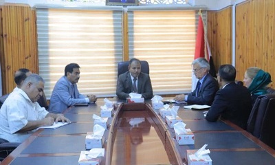 الوكيل العامري يبحث مع المبعوث السويدي الخاص لليمن جهود انهاء الحرب في اليمن وسبل دعم التنمية بحضرموت
