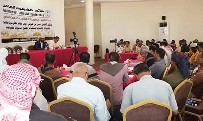 الشيخ بن حبريش يلتقي قيادات الهيئات التنفيذية لمؤتمر حضرموت الجامع في جميع المديريات
