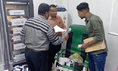 مكتب وزارة الصحة بحضرموت الساحل ينفذ حملة نزولات ميدانية لتفتيش المنشآت الطبية الخاصة بالمكلا