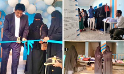 المدير العام للمكلا يدشن بازار العودة للمدارس 3