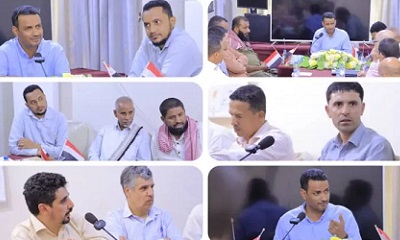 مدير عام كهرباء وادي حضرموت يناقش الإنجاز في مشروع الأبراج الناقلة 132kv والمحطات التحويلية