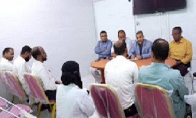 الوكيل باصريح و الجمحي يطلعون على سير الخدمات الطبية و العلاجية التي يقدمها المركز الوطني لعلاج الأورام للمرضى