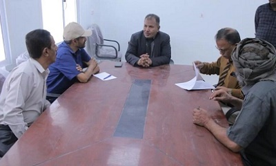 استلام مبنى طوارئ هيئة مستشفى سيئون العام بعد إعادة تأهيلة
