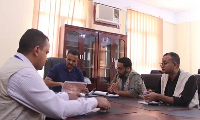 أمين عام المجلس المحلي يناقش أهم نتائج ومخرجات تدخلات مشروع المرونة المؤسسية والاقتصادية في اليمن SIERY بحضرموت