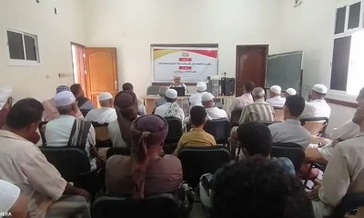 مكتب الثقافة بدوعن ينظم محاضرة علمية للباحث العُماني سالم الكثيري