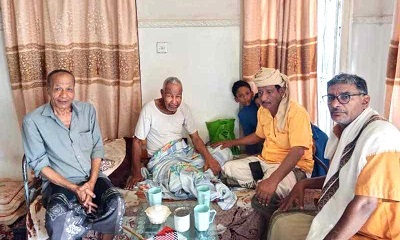 رئيس مجلس تنسيق اندية وادي حضرموت يعزي في وفاة عضو الاتحاد اليمني لتنس الطاولة الاستاذ قحطان بن سنان بمدينة تريم