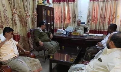 مدير عام مديرية دوعن يلتقي بمجلس إدارة نادي دوعن