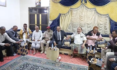 المحافظ بن ماضي يقدّم واجب العزاء في العميد محمد العفاري ويطمئن على صحة المقدّم صالح الجريري