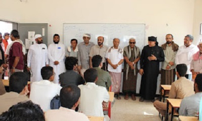 أمين عام محلي القطن ومدير تربية القطن يدشنان العام الدراسي الجديد 2023/2024م