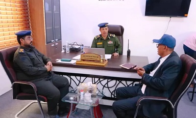 سيئون :وكيل وزارة الداخلية يلتقي مدير عام مديرية سيئون