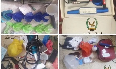 أمن الديس الشرقية يلقي القبض على شخصين يمارسون طب الأسنان في قرى المديرية