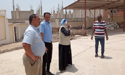 الجمحي يزور مخازن التحصين بمنطقة جول مسحة ويطلع على الاستعدادات والجاهزية لنقل ثلاجات التحصين من المبنى القديم للجديد