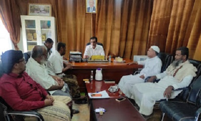 الهيئة الادارية بالمجلس المحلي بمديرية القطن تعقد اجتماعها العاشر للعام الجاري