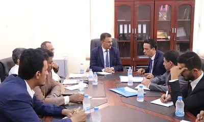 الأمين العام للمجلس المحلي بحضرموت يبحث مع لجنة وزارة الادارة المحلية اوضاع المحافظة وابرز التحديات في الجانبين الخدمي والتنموي